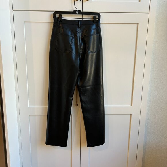 Aritzia Melina Wilfred Faux Leather Pant NWOT - Picture 4 of 10
